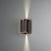 Konstsmide 423-759 : Vale Wall Light Black Copper 2x GU10 Adjustable Beam Konstsmide