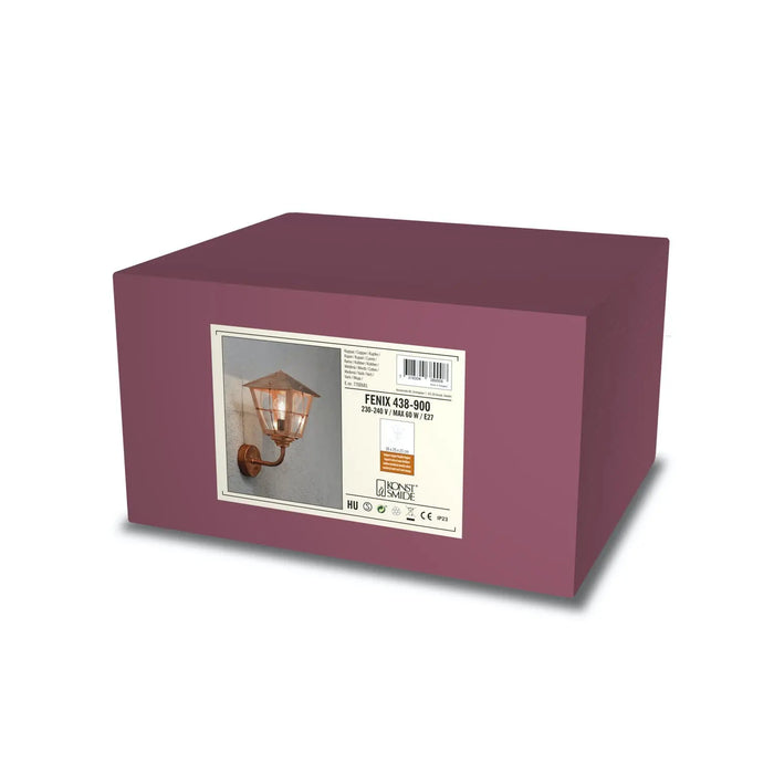 Konstsmide 438-900 : Fenix Wall Lamp Copper Konstsmide