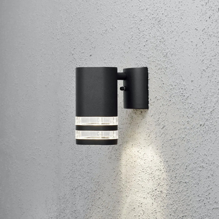 Konstsmide 7515-750 : Modena Single Wall Light Black/Transparent Konstsmide