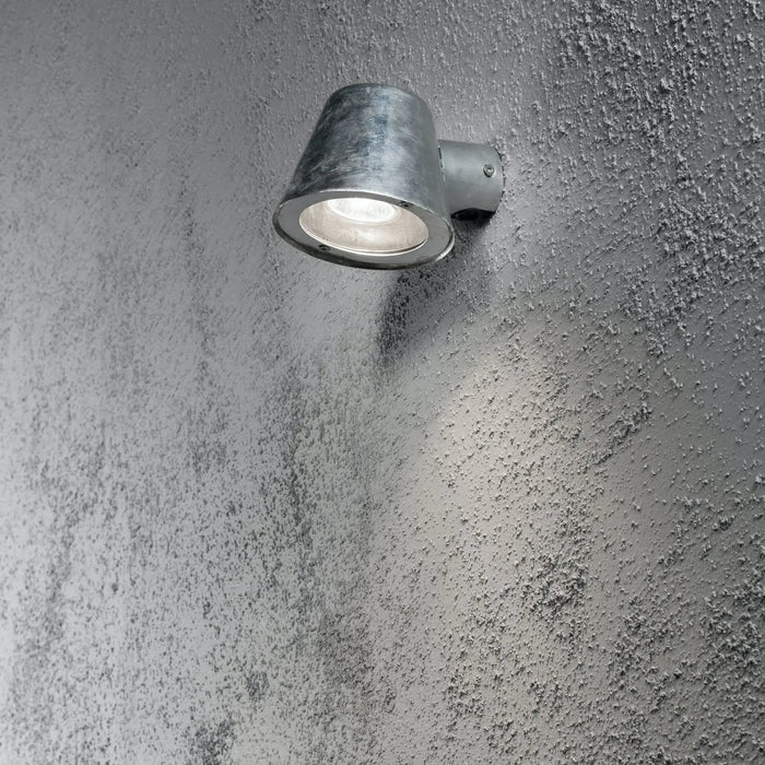 Konstsmide 7523-320 : Trieste Wall Light Galvanised Konstsmide