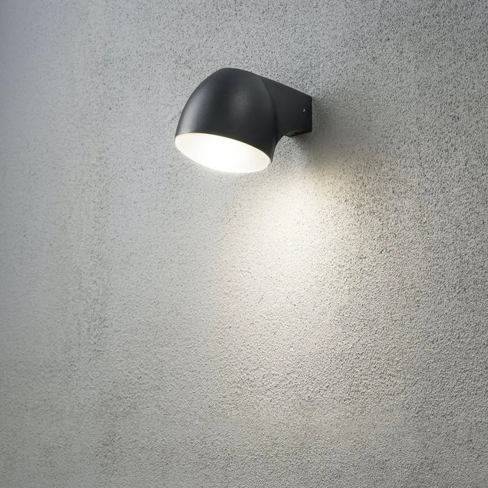 Konstsmide 7531-750 : Ferrara Wall Light 4W LED Black Konstsmide