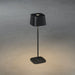 Konstsmide 7814-750 : Capri Table Lamp USB 2700K/3000K Dimmable Square Black Konstsmide