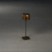 Konstsmide 7818-970 : Nice Table Lamp USB 2700K/3000K Dimmable Square Rust Konstsmide