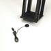 Konstsmide 7819-750 : Cannes Lantern USB Black Dimmable 42cm 2700/3000K Konstsmide