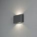 Konstsmide 7854-370 : Chieri Wall Light 2x 6W LED Adjustable Beam Dark Grey Konstsmide
