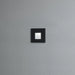 Konstsmide 7864-750 : Chieri Small Square Light 1.5W High Power LED Black Konstsmide
