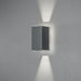 Konstsmide 7871-370 : Cremona Up/Down Adjustable Wall Light Dark Grey 3x 3W LED Konstsmide