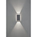 Konstsmide 7871-370 : Cremona Up/Down Adjustable Wall Light Dark Grey 3x 3W LED Konstsmide