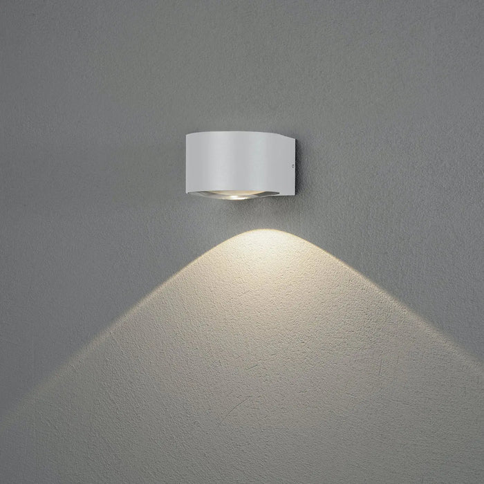 Konstsmide 7881-250 : Gela Wall Down Light White 6W LED Konstsmide