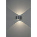 Konstsmide 7882-370 : Gela Wall Up/Down Light Dark Grey 2x6W LED Konstsmide
