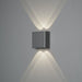 Konstsmide 7891-370 : Chieri Wall Lamp 2x 2 LED Dark Grey Konstsmide