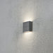 Konstsmide 7972-370 : Chieri Wall Lamp, Dark Grey 2x3W High Power LED Konstsmide