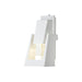 Konstsmide 7982-250 : Potenza Wall Lamp, White, Single, High Power LED 4W Konstsmide