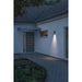 Konstsmide 7982-370 : Potenza Wall Lamp, Dark Grey, Single, High Power LED 4W Konstsmide