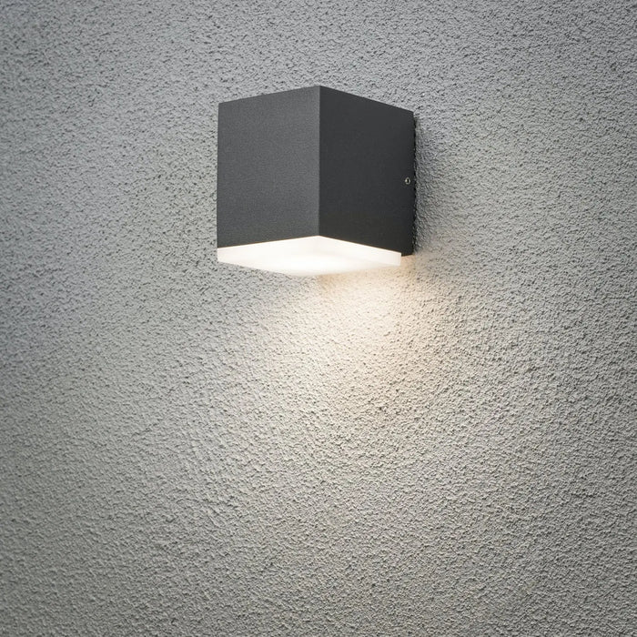 Konstsmide 7990-370 : Monza Down Wall Light LED Dark Grey Konstsmide
