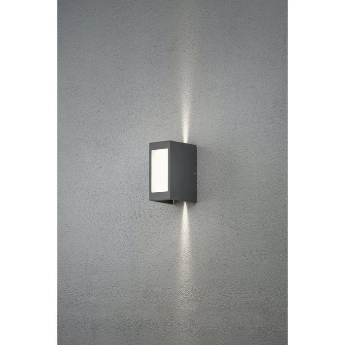 Konstsmide 7992-370 : Cremona Wall Light LED Dark Grey Konstsmide