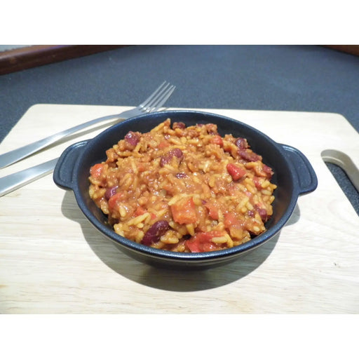 Main Big Meal - Vegetable Chipotle Chilli with Rice - Vegan, Gluten Free, Dairy Free - 217g/1003kcal Summit To Eat