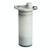 grayl geopress water purifier filter bottle peak white