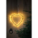 Noma Cluster Light Heart : Plug In with Timer : 25cm : Antique White LEDs Noma