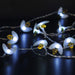 Noma Solar Outdoor Light String : 20 White LED Bee Noma
