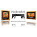 Pad Bracket : Phone And Tablet Wall Bracket : Black Padbracket