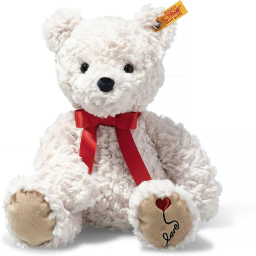 steiff soft cuddly friends jimmy teddy bear love 30cm