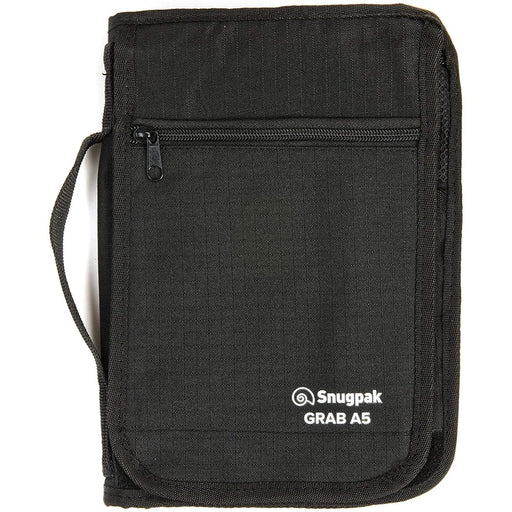 Snugpak Travel Bag / Document Holder : Grab A5 - Black Snugpak