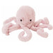 Teddykompaniet Ocean Pals, Octopus Soft Toy, Pink : 40cm Teddykompaniet