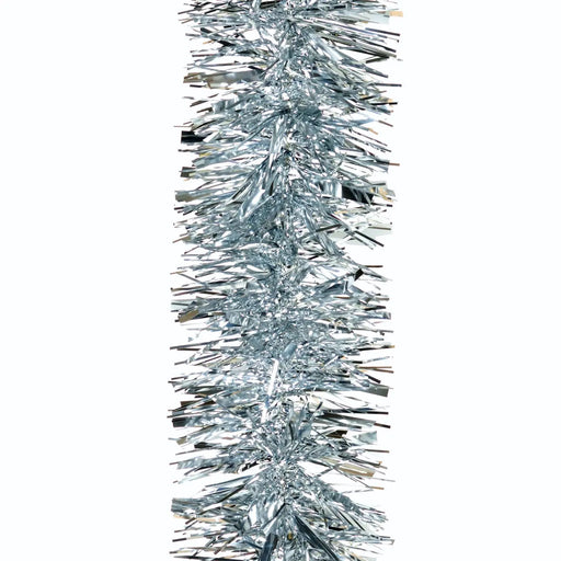 Tinsel Garland : Luxury Chunky Silver : 2m Festive Productions