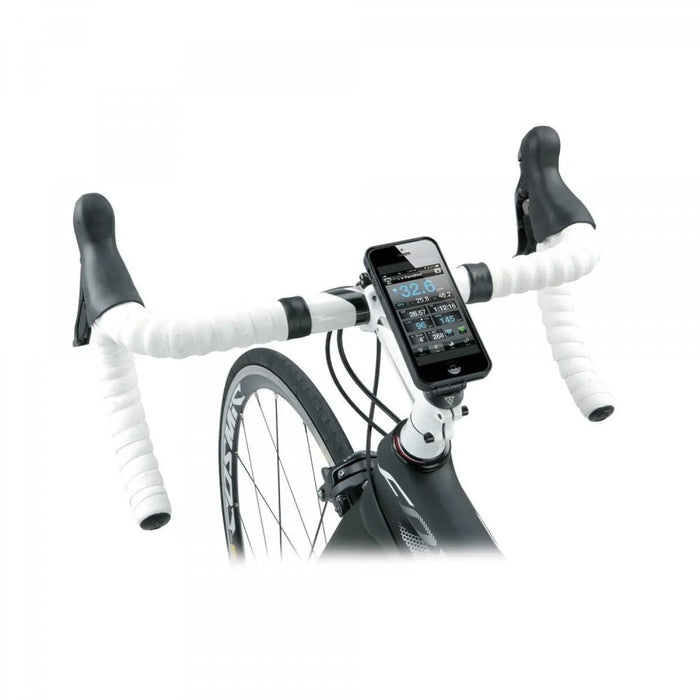 Topeak Ridecase : iPhone 5/5S/SE (original) : Black with Mount Topeak