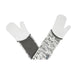 Zeal Silicone Steam Stop Double Oven Glove : Hot Print : White Zeal