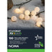 noma berry lights batterytimer 100 led warm white